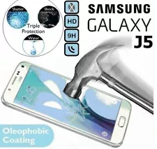 Película de Cristal Templado 9H Protector Pantalla J500F para Samsung Galaxy J5