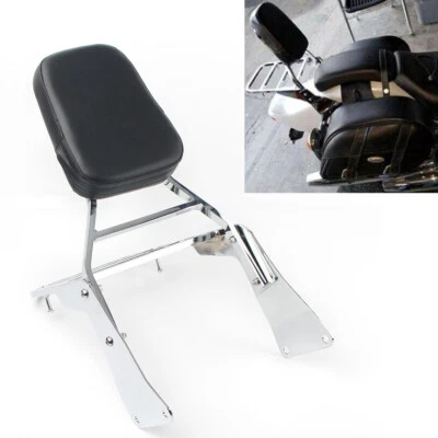 Rear Backrest Sissy Bar Rack For Kawasaki Vulcan 1500 VN1500 Classic 1996-2008 Foto 1 de 4