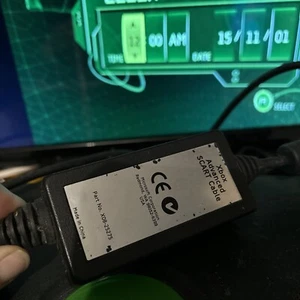 Official Original XBOX Advanced RGB SCART Cable Lead - Picture 1 of 6
