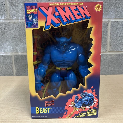 ToyBiz Beast X-Men Deluxe Edition Marvel 10” Action Figure 1994 NEW Cover