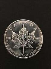 2009 Canadian $5 Silver Maple Leaf .9999 Pure 1 oz