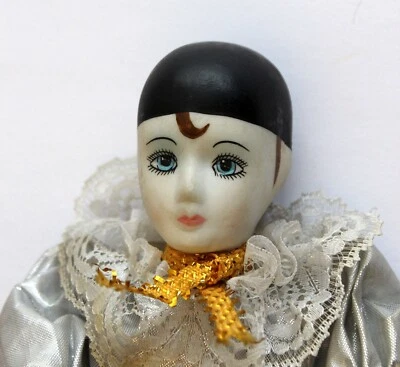 Ältere Sammler Puppe Clown Harlekin Pierrot Vintage - Bild 1 von 4