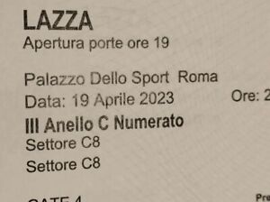 Tickets Concerto LAZZA ROMA e MILANO