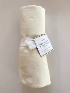NWT Pottery Barn Belgian Flax Linen PB Classic Runner IVORY 16 x 108 in - Picture 1 of 3