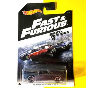 2016 Hot Wheels Fast & Furious Series 6/8 '08 DODGE CHALLENGER SRT8 - Picture 1 of 6