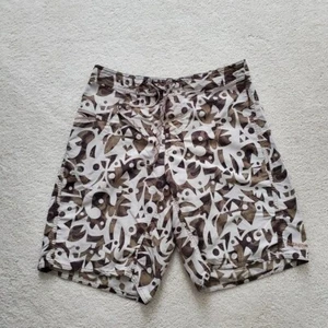 Patagonia Neutral Abstract Wavefarer Unlined Board Shorts sz30 - Picture 1 of 15