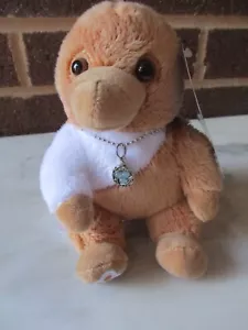 Build A Bear Mini Niffler Bird 6" Marrón/Blanco Dumbledore-Nido de Pájaro/Dije de Huevos - Imagen 1 de 5