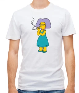 Camiseta para hombre Patty Bouvier, Los Simpson, con manga corta L209 - Imagen 1 de 5