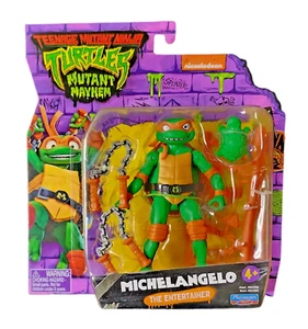 TMNT Michelangelo The Entertainer Teenage Mutant Ninja Turtles Mutant Mayhem - Picture 1 of 6