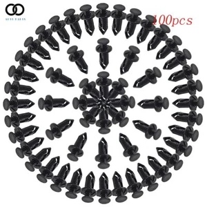 ATV Retainer Clips 8mm Push Pin Splash Guard Body Panel Fit For Honda×100 - Picture 1 of 10