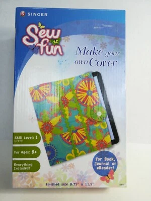 Singer Sew Fun Make Your Own Cover Craft Kit  For Book E-Reader Journal New - Image 1 of 4