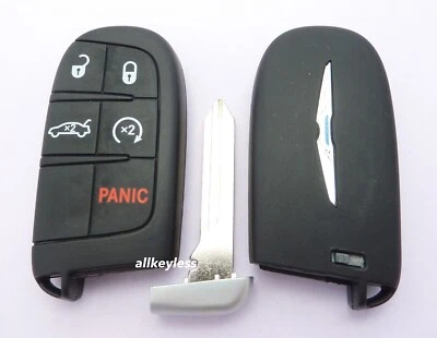 OEM 2011-2018 CHRYSLER 300 smart proxy keyless entry remote fob 56046759+NEW KEY - Image 1 of 4