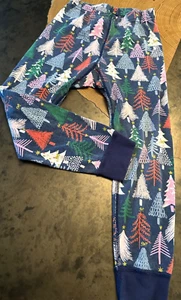 HANNA ANDERSSON CHRISTMAS TREE PAJAMA PANTS ORGANIC COTTON GIRLS 6 EU 110 - Picture 1 of 4