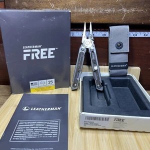 LEATHERMAN, FREE P4 Multitool With Sheath- NIOB - Picture 1 of 8