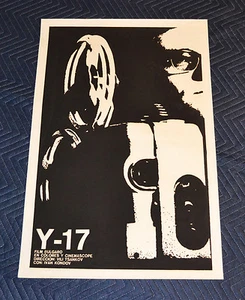 Póster original de la película serigrafía cubana 1975.Y-17.Y17.Película búlgara.Tsankov  - Imagen 1 de 3