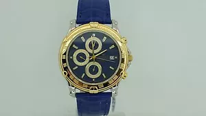 Pryngeps Orologio CR763 Quarzo Chrono Vintage 10ATM Watch - Foto 1 di 1