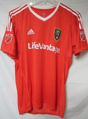 Real Salt Lake Men's Size 8 (Large) Adidas Adizero Jersey C1 4738 Cover