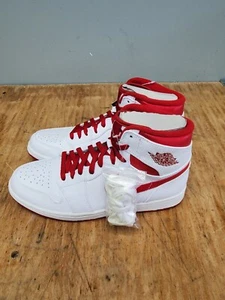 Jordan 1 Retro High 332550-161 White / Varsity Red Size 10.5 New In Box - Picture 1 of 11