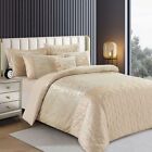 Luxury Crushed Velvet 3 Piece Duvet Cover Set Quilt Cover with Pillow cases