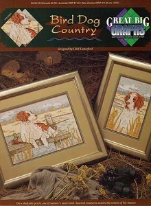 Bird Dog Country Cross Stitch Leaflet - Great Big Graphs VCL - 20051 - 1992 - Picture 1 of 1