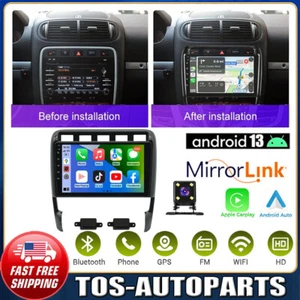 Fit For Apple Carplay For Porsche Cayenne 2002-2010 Car Stereo Radio GPS Navi - Picture 1 of 23