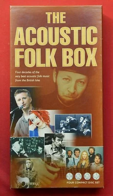 Various – The Acoustic Folk Box - BOX SET - 4x CD  - UK - 2002 - FOLK - Bild 1 von 4