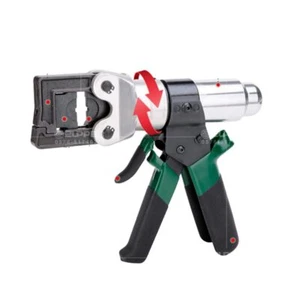 T-150 Hydraulikzange mit Sicherheitseinrichtung Rückstellfunktion Drahtcrimpzange - Bild 1 von 10