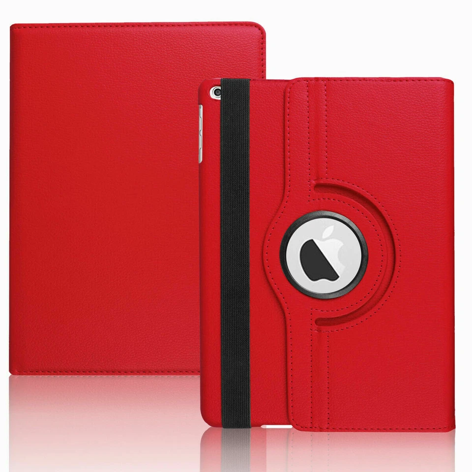 For iPad 10th 9th 8th 7th 6/5th Gen Leather Smart Flip Case Rotating Stand Cover - Image 1 of 4