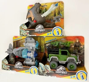 Imaginext Jurassic W. Quetzalcoatlus, Air Tracker Kayla & Flugzeug, Dino Haft - Bild 1 von 4