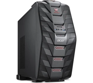 ACER PREDATOR G3-710 Gaming PC i7-7700 16GB Ram Radeon RX 480 512gb SSD 2TB HDD - Picture 1 of 3