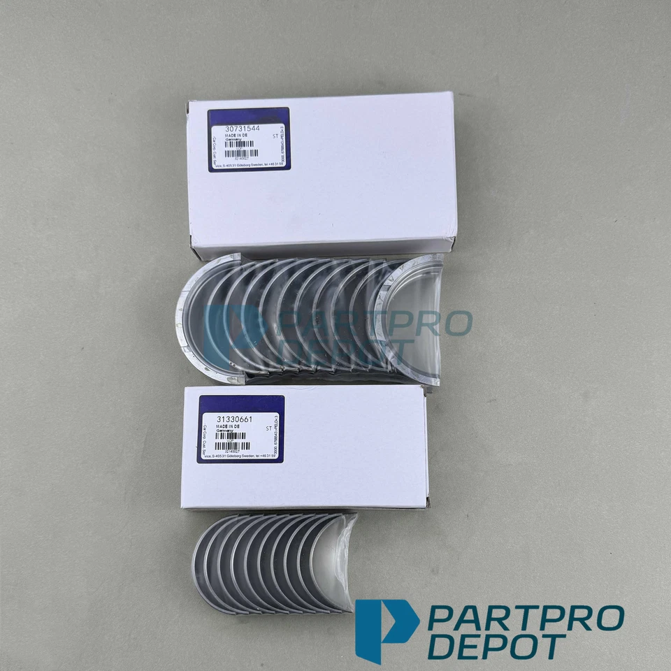 New Main Rod Bearings Over size 0.25 For 1993-2003 Volvo S60 2.3L-2.5L - Image 1 of 4