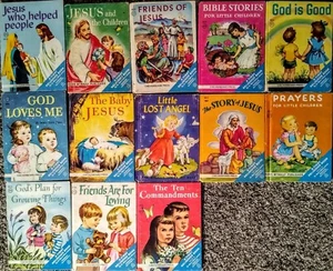 Rand McNally/Checkerboard Press A First Religious Book Lot of 13 - Bild 1 von 1