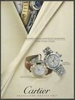 Cartier Pasha Watch.. Nouvelle Collection - 1995 Vintage Print Ad