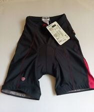Pearl Izumi Women's Cycling Shorts Padded 3D Race Chamois Black/Red NWT OTHER