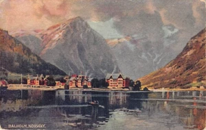 Postal NORUEGA: Vista de Balholm, DB 1910 sin publicar - Imagen 1 de 2