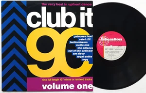 Club It 90 - Volume One LP 1990 Liberation Australia L30340, Cry Sisco, Alliance - Picture 1 of 3
