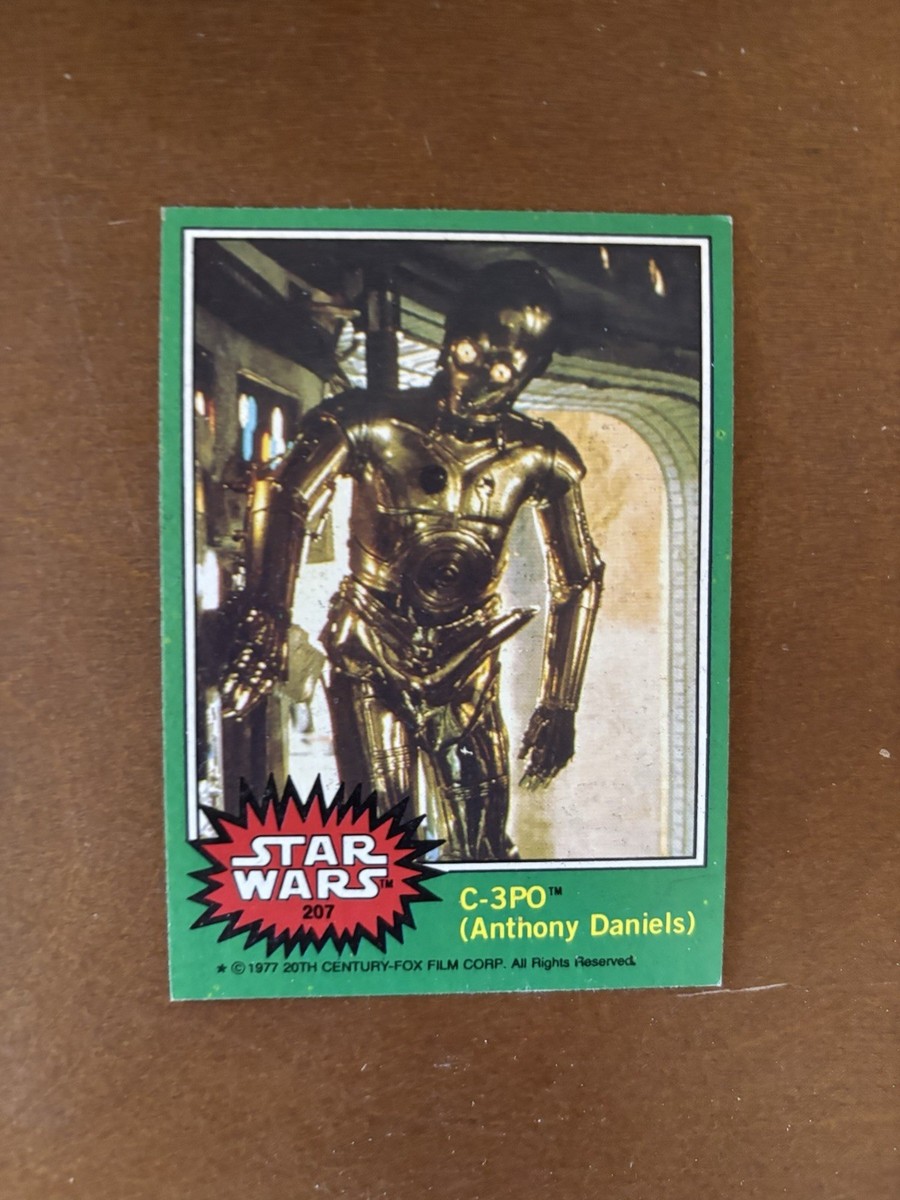 Topps Star Wars Collectable Trading Card Singles 1977 Year Topps Star Wars Collectable Trading Card Singles 1977 Year