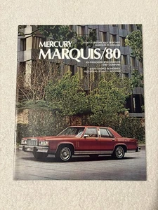 Original 1980 MERKUR MARQUIS VERKAUFSPROSPEKT Anzeigenkatalog - Bild 1 von 11