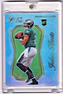 Panini Select Jalen Hurts Select 2020 certificado Silver Prizm #SCR-22 (RC) - Imagen 1 de 2