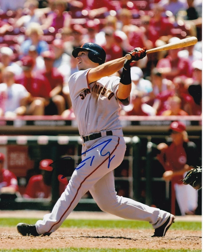 FOTO FIRMADA AUTÓGRAFA 8 X 10 GIGANTES BUSTER POSEY  Foto 1 de 1