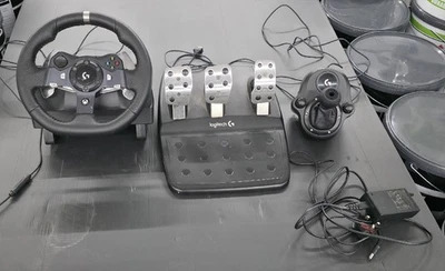 Logitech G920 Racing Wheel Complete Bundle Wheel, Shifter And Pedals - Image 1 of 4