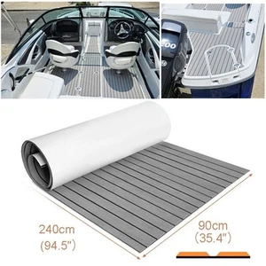 EVA Foam Boat Flooring Marine Teak Decking For Yacht Carpet 90×240cm Light Gray - Picture 1 of 19