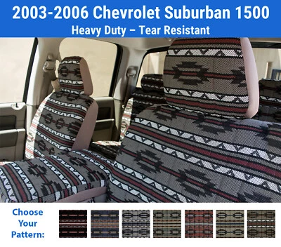 Southwest Sierra Seat Covers for 2003-2006 Chevrolet Suburban 1500 - Image 1 of 4