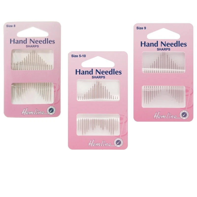 Hemline Sharps Hand Sewing Needles In Various Sizes - Image 1 of 1