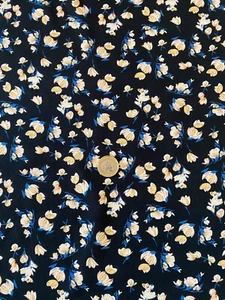 Floral Print Challis Viscose Fabric 56 inch ideal for dressmaking 2/3/4/5 - Picture 1 of 3
