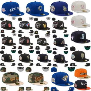 NEW ERA NEWERA 59FIFTY 5950 Fitted CAP *SIDE PATCH* MLB Baseball Hat