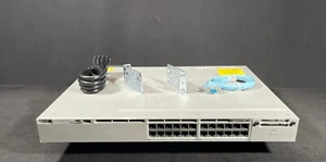 Cisco WS-C3850-24U-L 24 Port UPOE Gigabit Switch - Same Day Shipping - Picture 1 of 5