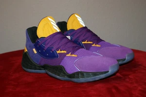 (NEW) Adidas : HARDEN VOL. 4 GCA / SU CASA LAKERS / FW7496 / MEN'S Size 9 / SHOE - Picture 1 of 10