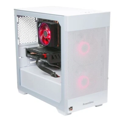TX2MX Custom "IceCore" Gaming PC Ryzen 7 5800X3D RTX 4060 32GB 1TB Wi-Fi BT W11 - Image 1 of 4