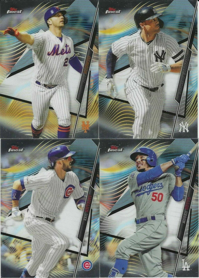 2020 Topps Finest Baseball - BASE CARDS - Pick & Choose - Fill Ur Set! - Image 1 of 1
